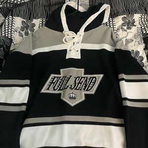 Full Send Nelk Boys Hockey Jersey/Sweater (Medium)